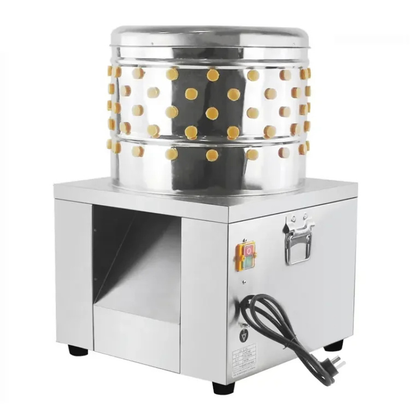 Chicken Plucker Machine - Modell CHZ-40 Edelstahl-Hühnerrupfmaschine Hochleistungs-Entfederungsmaschine für Geflügel