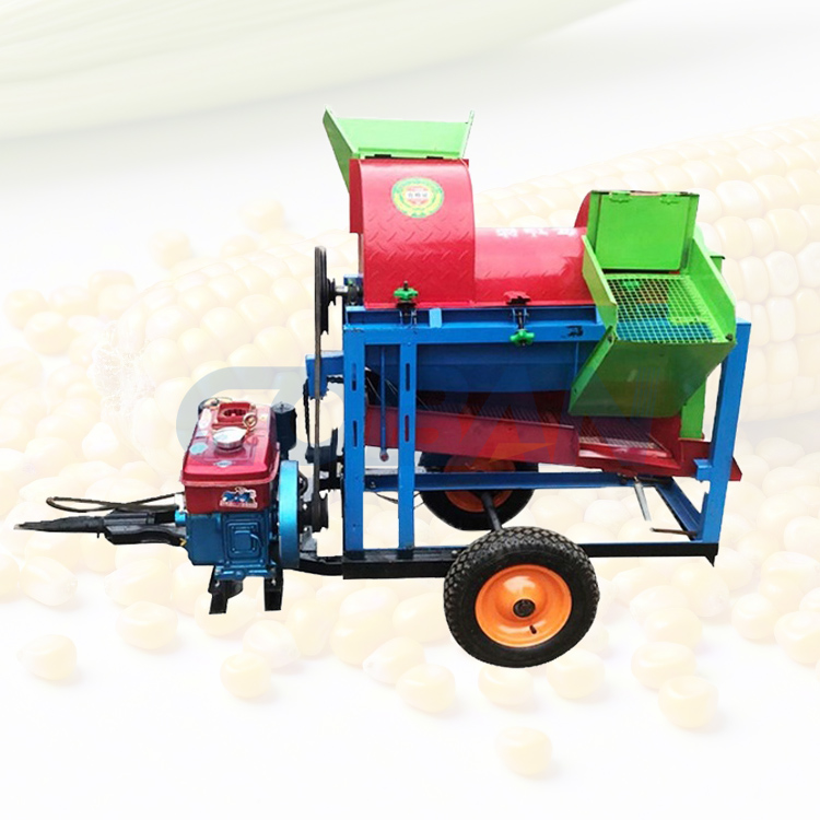 Corn Sheller Machine - Multifunktions-Maisentkörner und Sojabohnen-Dreschmaschine mit Diesel-/Elektroantrieb für