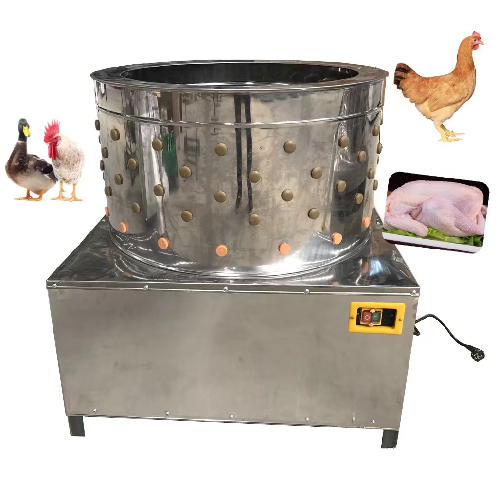 Chicken Plucker Machine - 80cm Durchmesser Geflügelrupfmaschine/ Enten-, Gänse- und