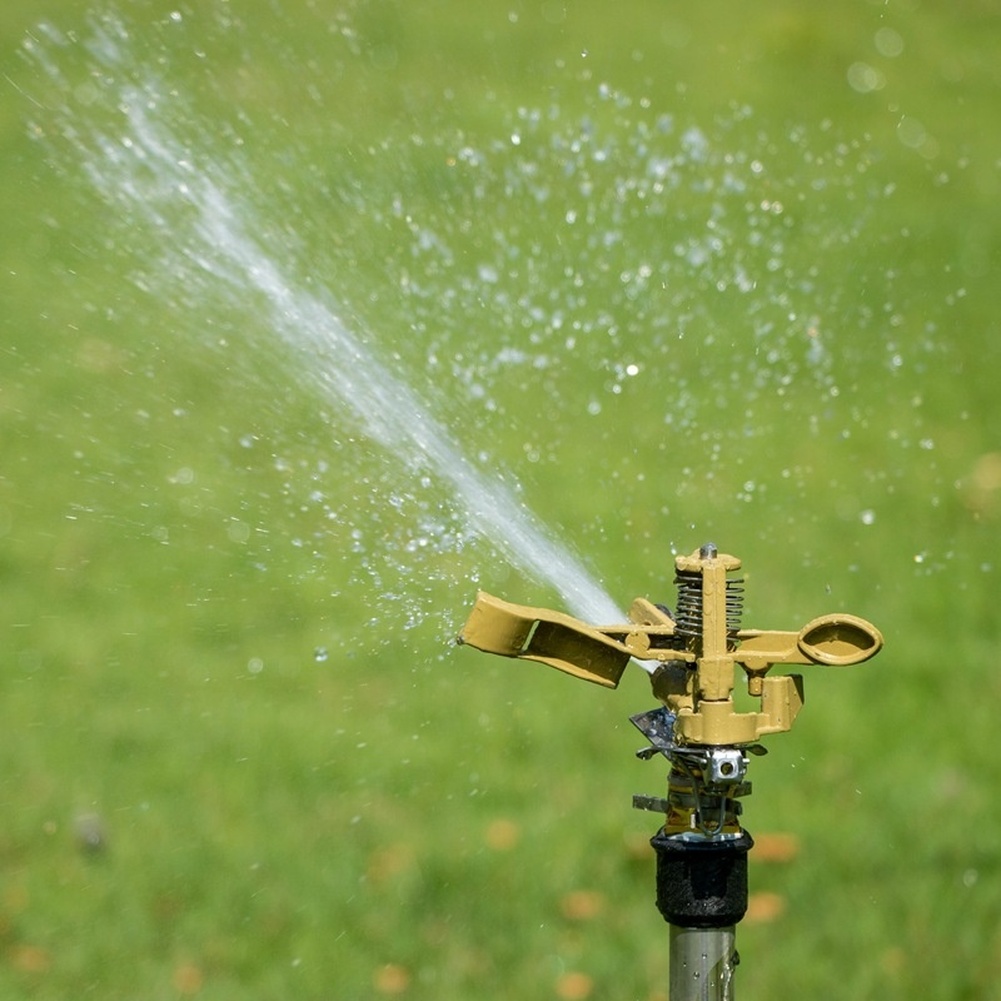 Agriculture Farming Degree - 4-Punkt-Aluminiumlegierung-Schwenkarm-Sprinkler mit 360-Grad-Drehung für landwirtschaftliche Bewässerungssysteme