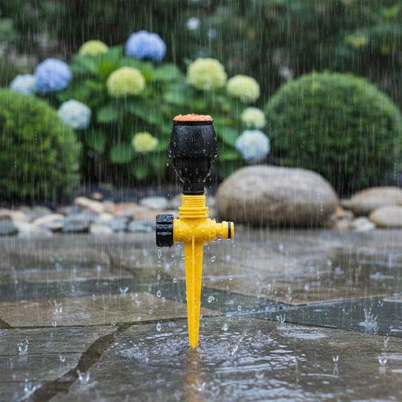 Agriculture Farming Degree - Automatischer rotierender Sprinkler, 360-Grad-Gartenbewässerungssystem, Pflanzenbewässerungssprinkler für