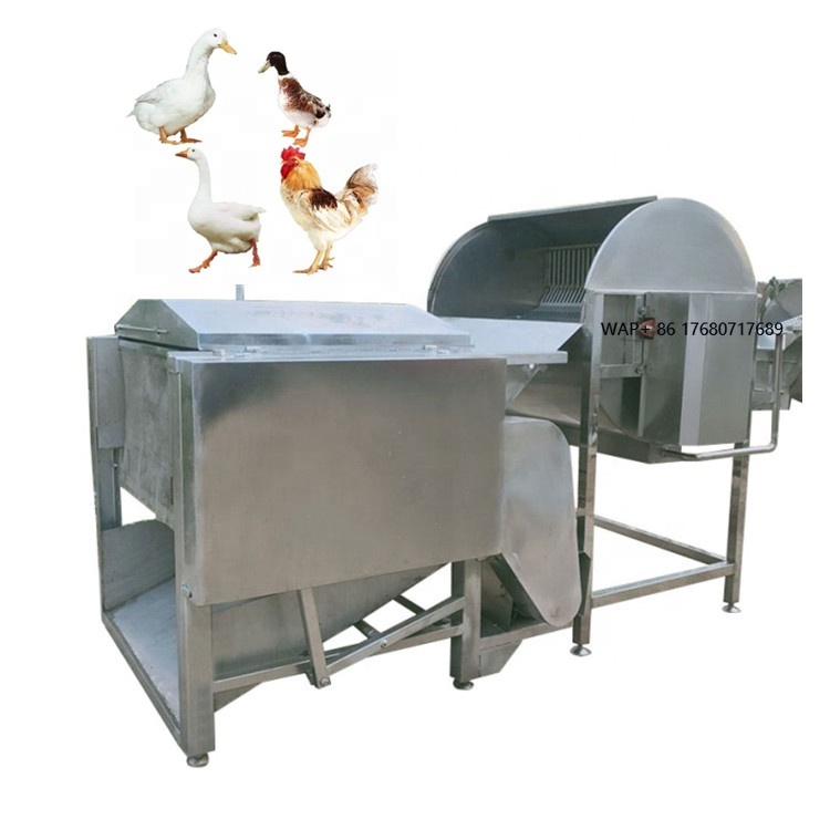 Chicken Plucker Machine - Automatische Hühner-Rupfmaschine Hochleistungs-Rupfmaschine Einfache Bedienung Geflügel-Enthaarungsmaschine