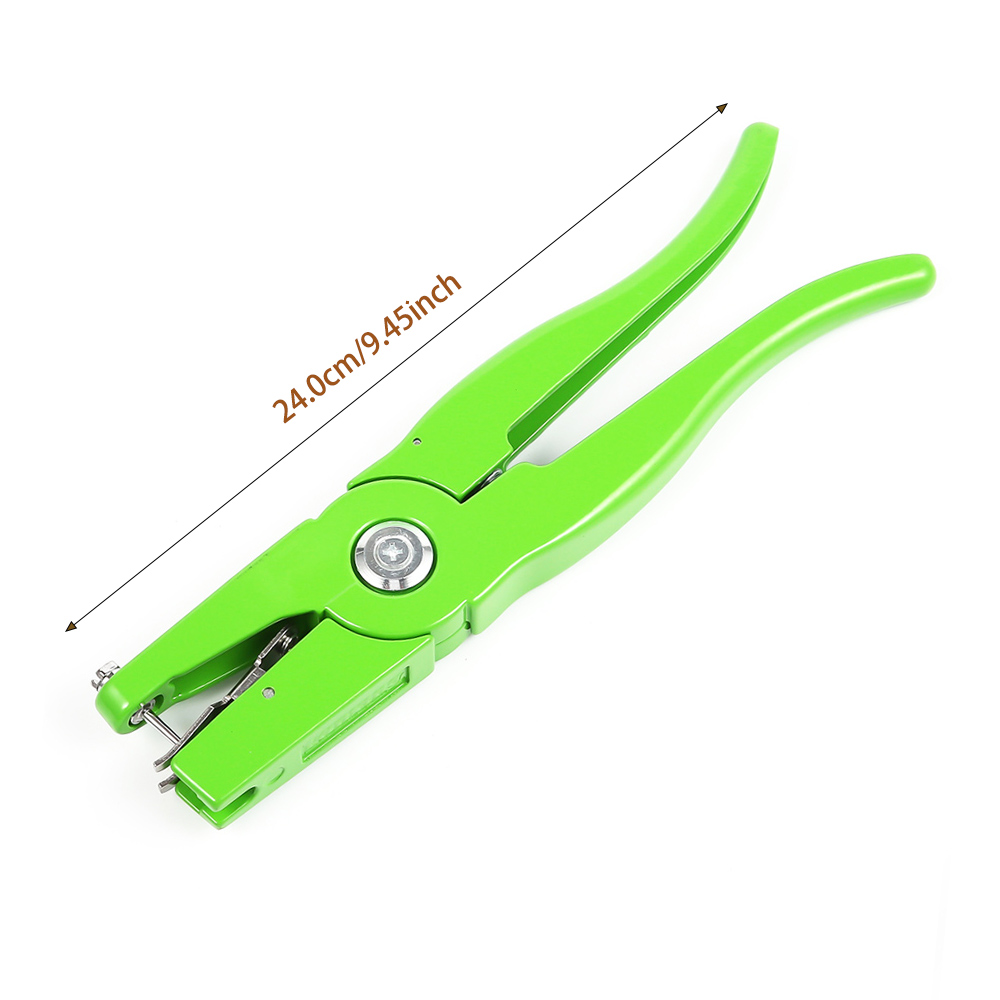 Livestock Ear Tag - Ohrmarkierungsgerät für Nutztiere, Metall-Ohrmarkierungszange, für Schweine,