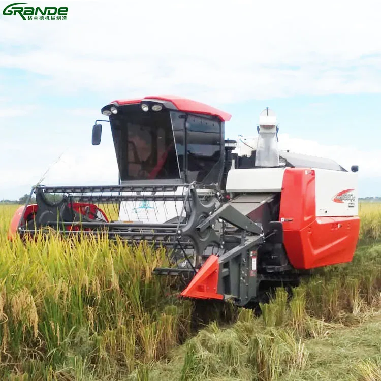 Combine Harvester Mini - Kubota PRO988Q Rice Mini gebrauchte Mähdrescher