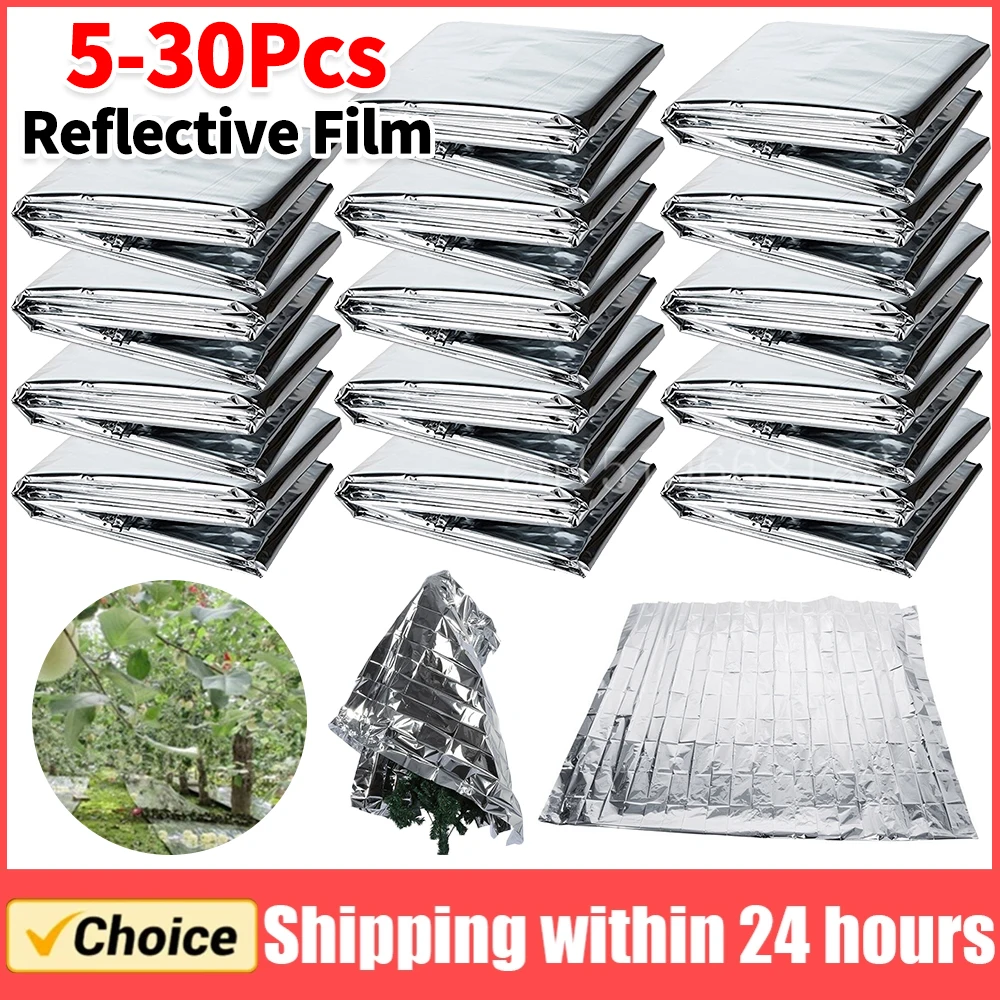 Greenhouse Plastic Film - 5-30Pcs Garten Wand Mylar Film Abdeckung