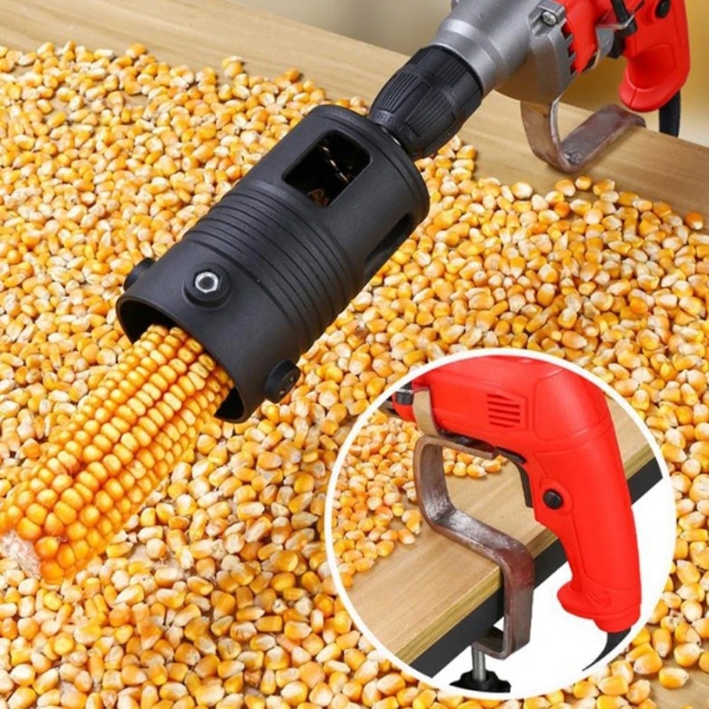 Corn Sheller Machine - Langlebiger Tragbarer Maisdrescher Arbeitssparendes Automatisches Getreide-Eindreschgerät
