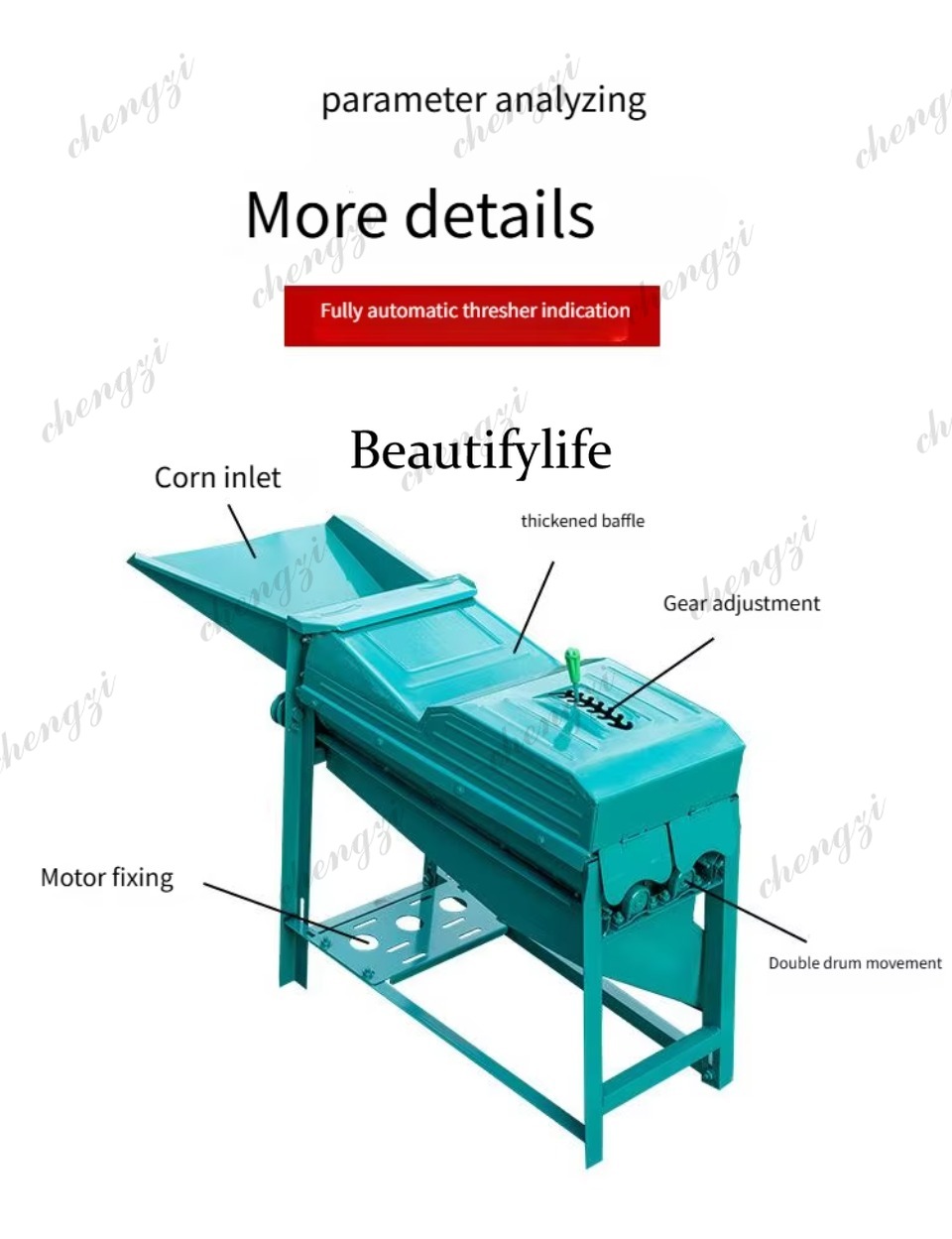 81 Automatische Maisdreschmasc – Corn Sheller Machine Bewertung und Preis