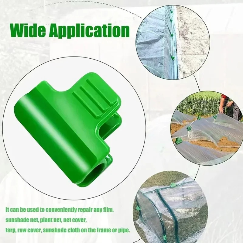 20 Stück grüne Laminierklammer – Greenhouse Plastic Film Bewertung und Preis