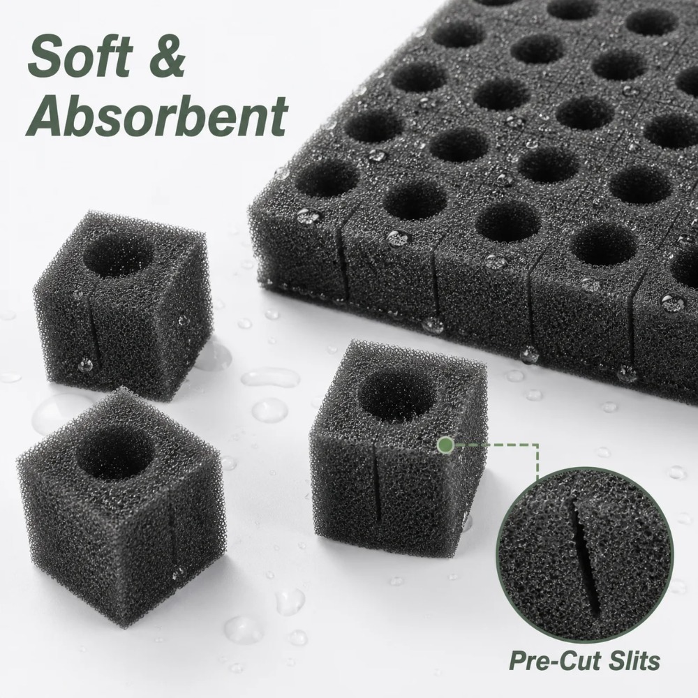 Hydroponischer Pflanzenschwamm – Nursery Plug Tray Bewertung und Preis