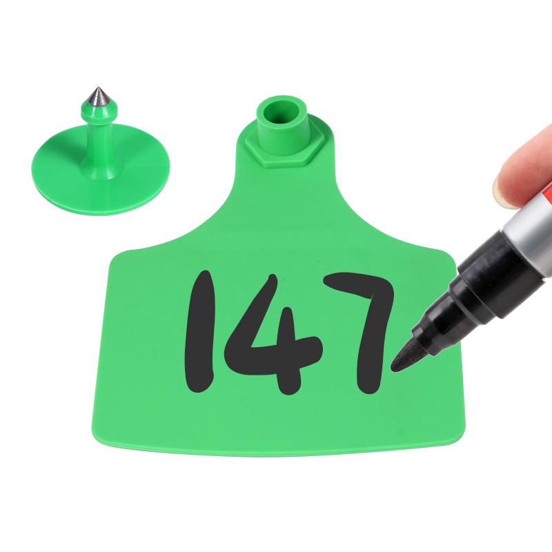 100 Stück Kuh-Ohrmarken, große – Livestock Ear Tag Bewertung und Preis
