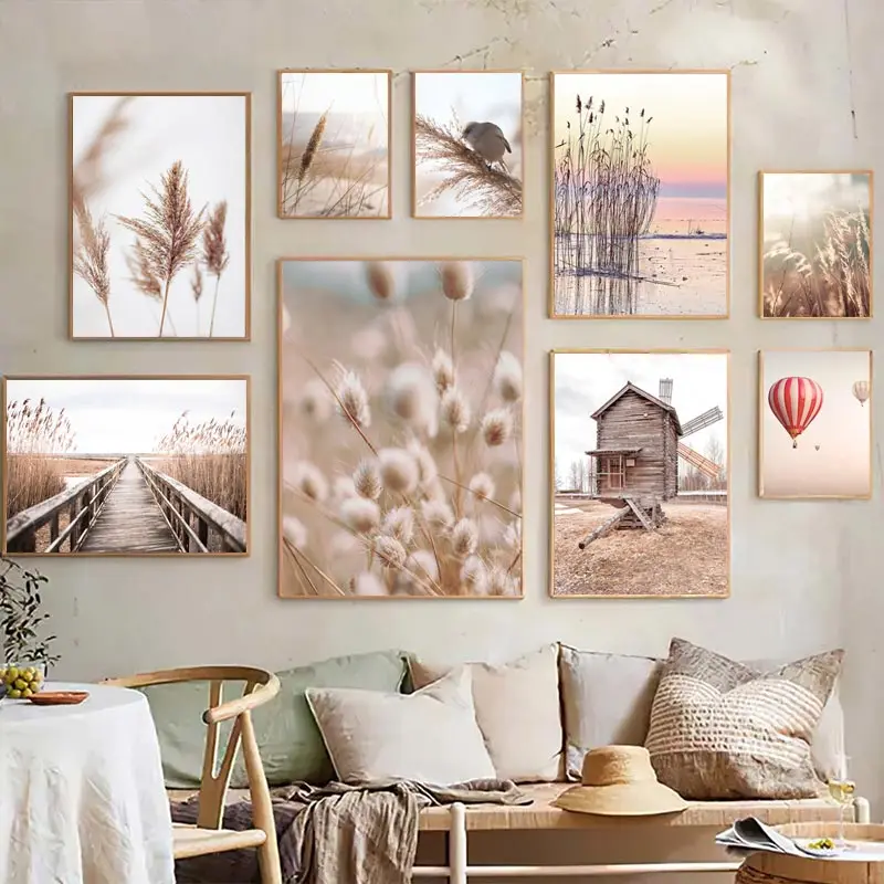 Beige Landschaft Wand Kunst Po – Orchard Sprayer Tractor Bewertung und Preis