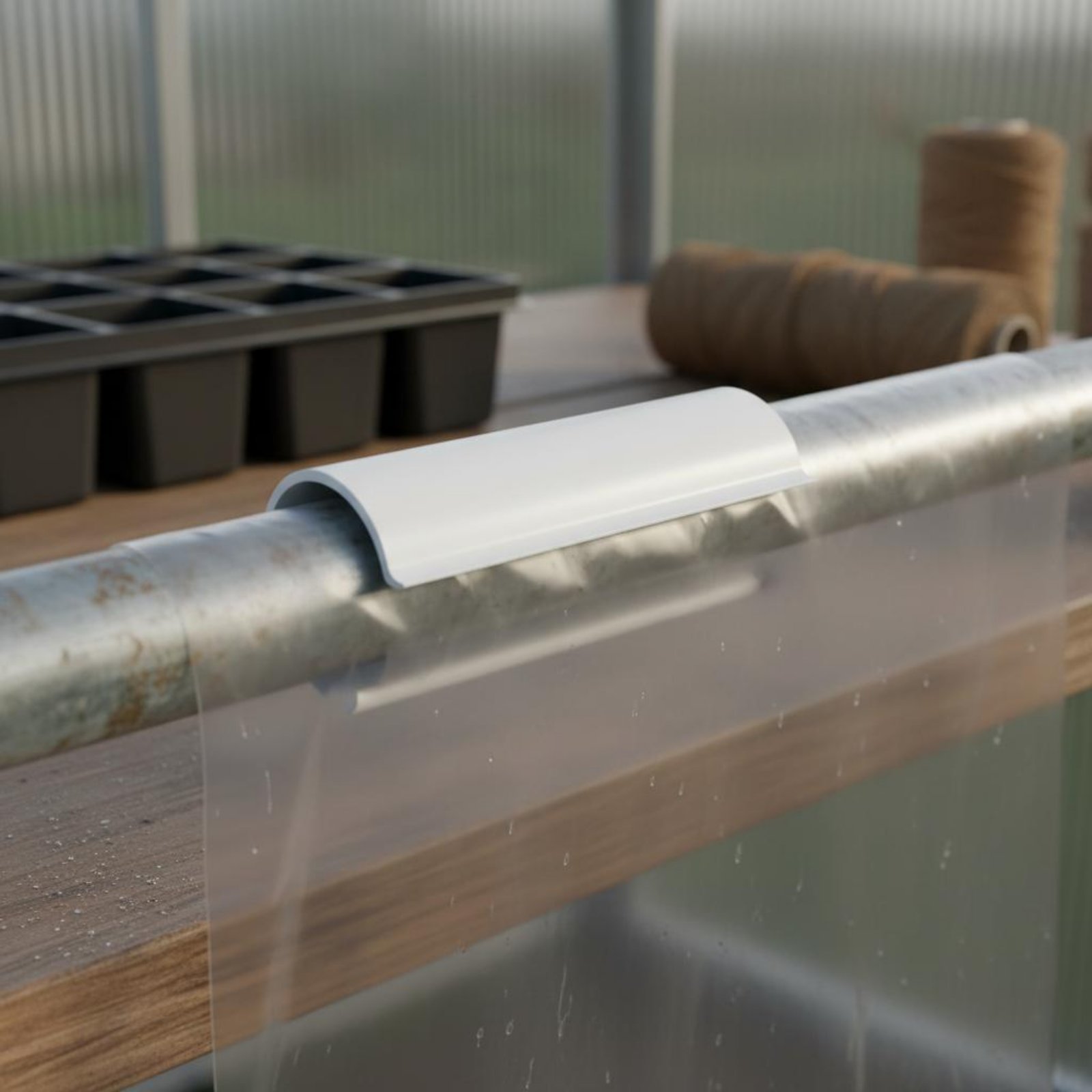 32 Stück 1-Zoll-Gewächshauscli – Greenhouse Plastic Film Bewertung und Preis